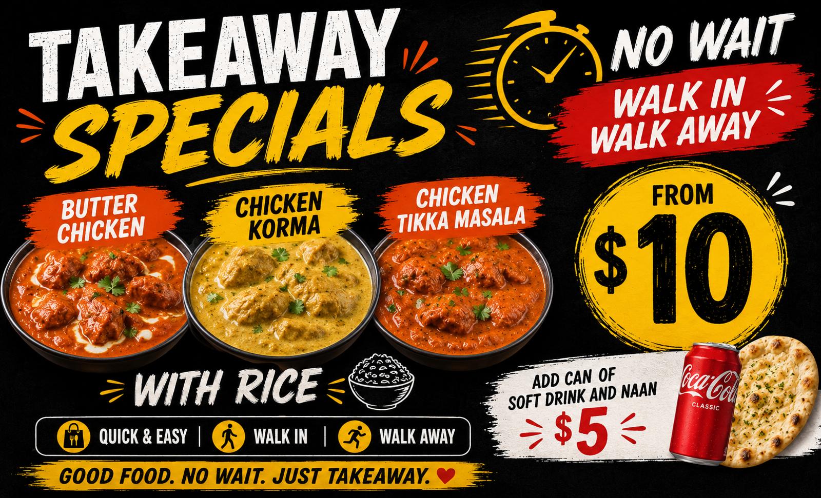 Takeaway special